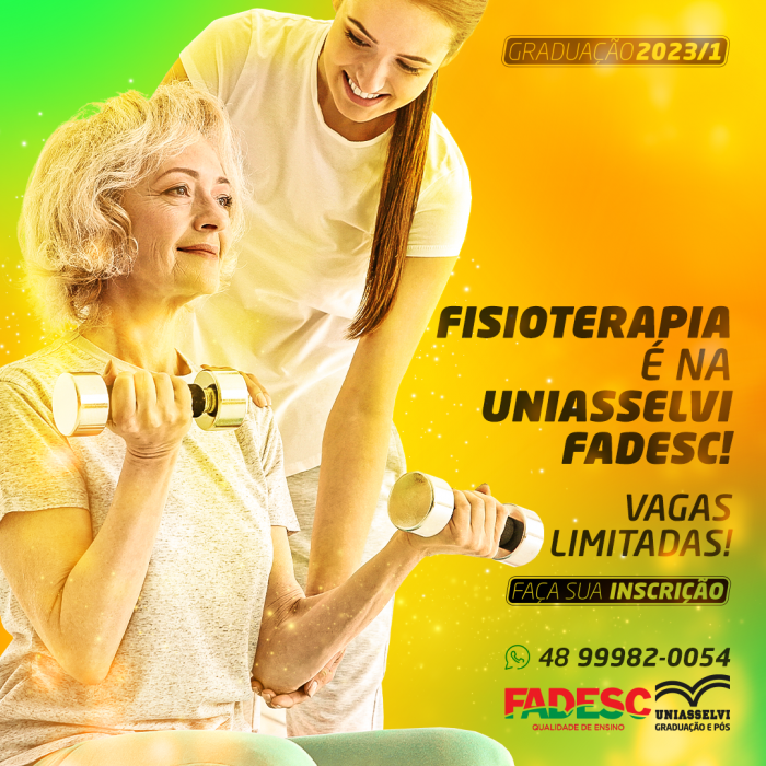 Graduação em Fisioterapia é na FADESC/Uniasselvi!